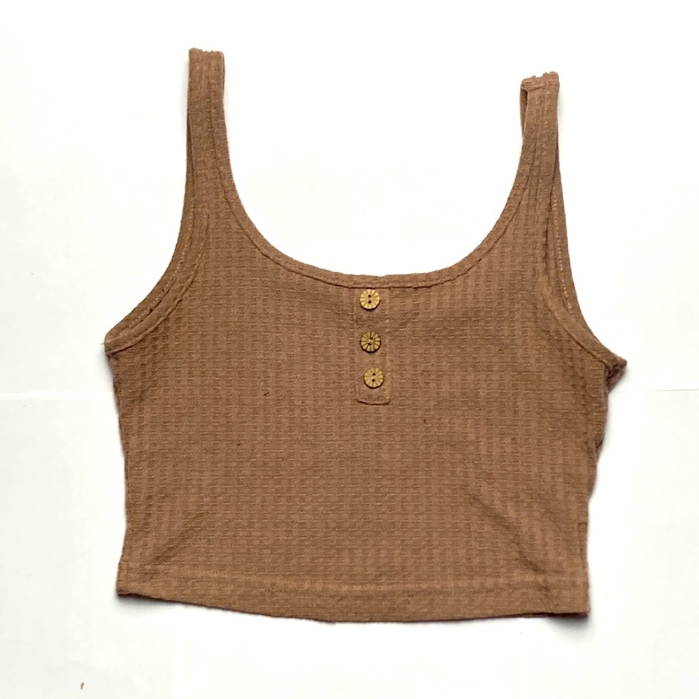 SHEIN Brown Tank Top. Size Small (12-13)